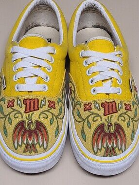 Vans X Mohawk Austin limited edition custom skateboard sneakers size 10 1/2